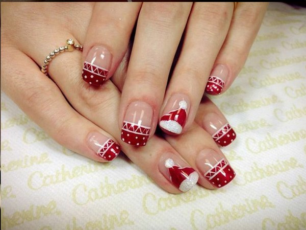 Belle manucure rouge 2025-2026 - photos, idées de manucure rouge