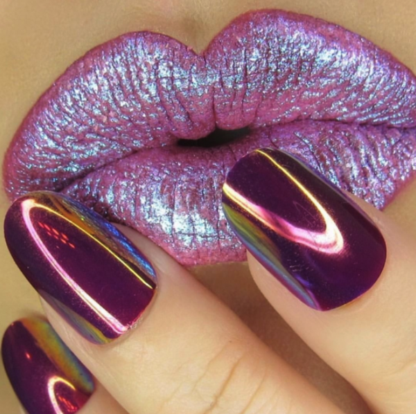 Délicieuse manucure miroir 2025-2026: photos, idées de manucure miroir