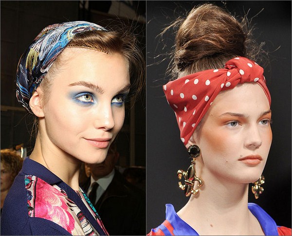 Bandeaux à la mode pour 2025-2026: photo