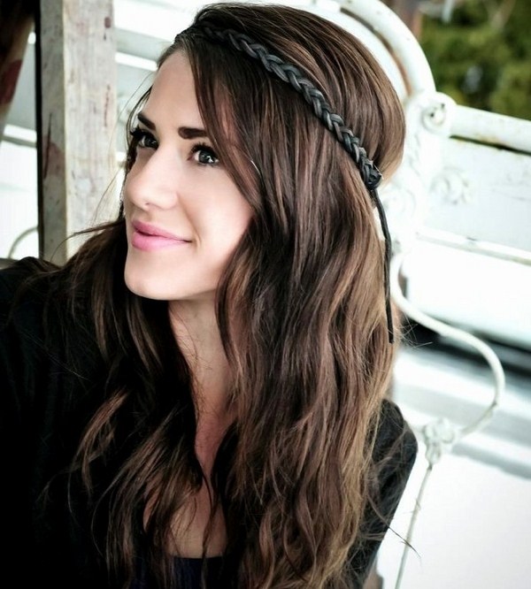 Bandeaux à la mode pour 2025-2026: photo