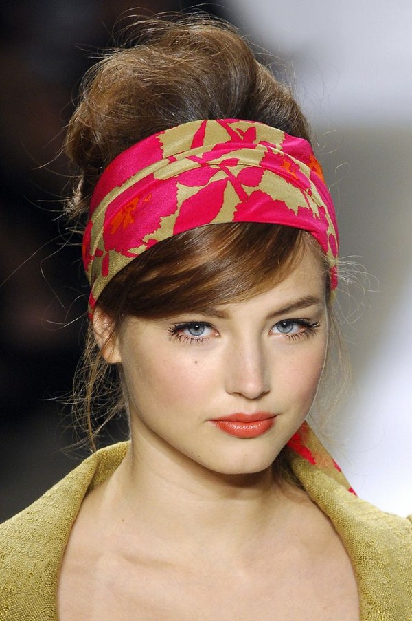 Bandeaux à la mode pour 2025-2026: photo