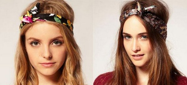 Bandeaux à la mode pour 2025-2026: photo