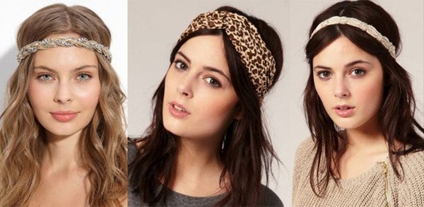 Bandeaux à la mode pour 2025-2026: photo