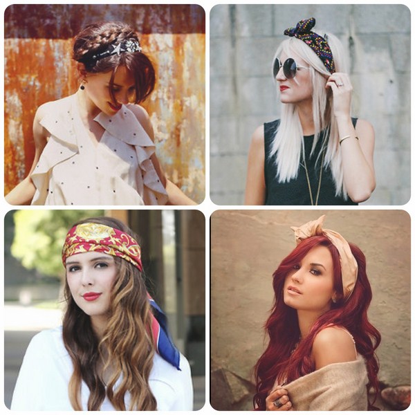 Bandeaux à la mode pour 2025-2026: photo