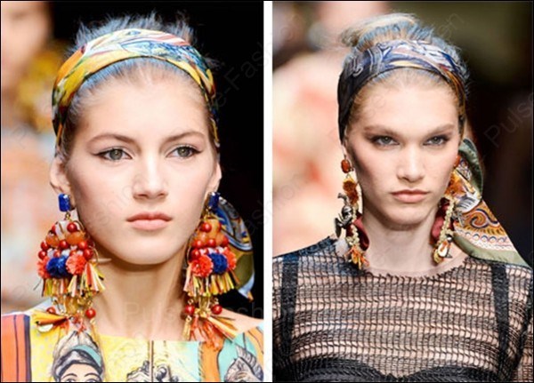 Bandeaux à la mode pour 2025-2026: photo