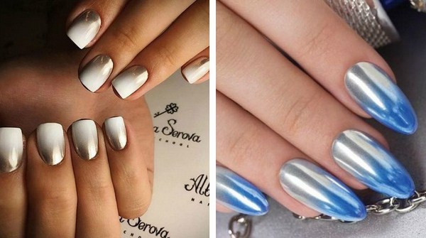 Délicieuse manucure miroir 2025-2026: photos, idées de manucure miroir