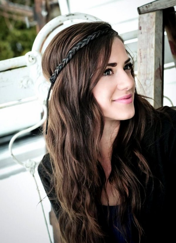 Bandeaux à la mode pour 2025-2026: photo