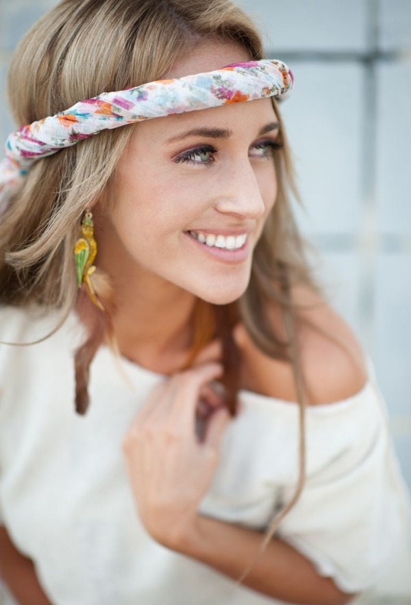 Bandeaux à la mode pour 2025-2026: photo