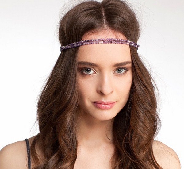 Bandeaux à la mode pour 2025-2026: photo