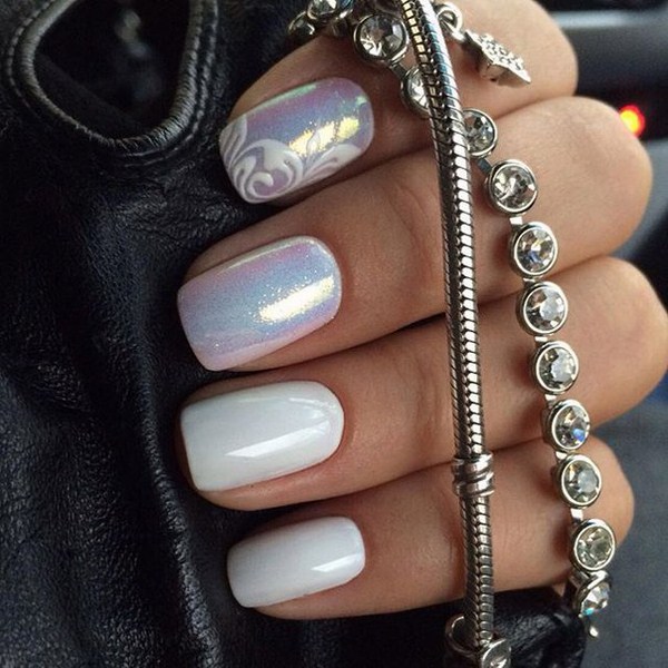 Délicieuse manucure miroir 2025-2026: photos, idées de manucure miroir