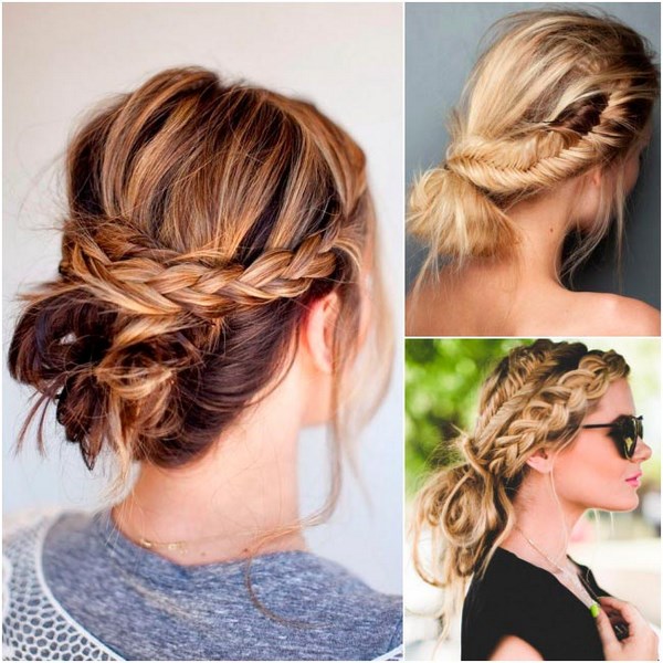 Coiffures originales avec tissage 2025-2026, photos, idées