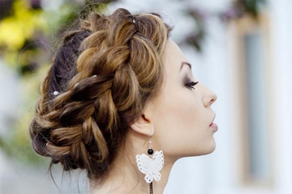 Coiffures originales avec tissage 2025-2026, photos, idées