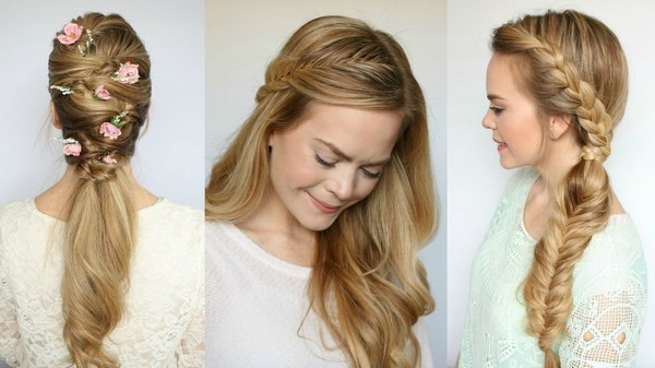 Coiffures originales avec tissage 2025-2026, photos, idées