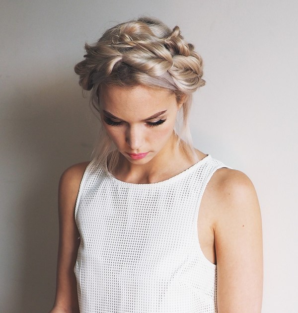 Coiffures originales avec tissage 2025-2026, photos, idées