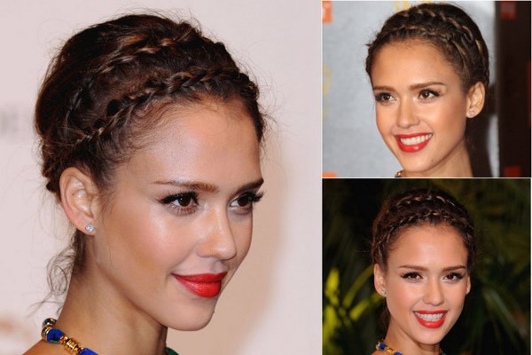 Coiffures originales avec tissage 2025-2026, photos, idées