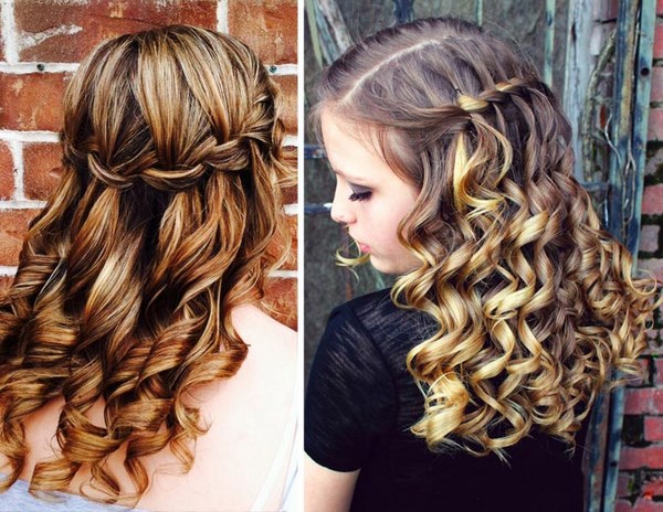 Coiffures originales avec tissage 2025-2026, photos, idées