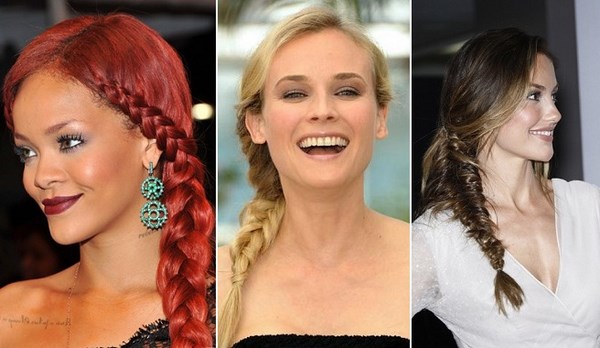 Coiffures originales avec tissage 2025-2026, photos, idées