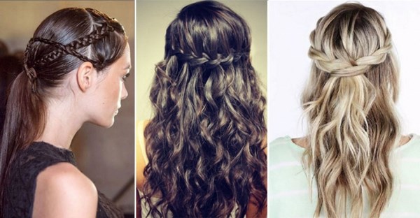 Coiffures originales avec tissage 2025-2026, photos, idées