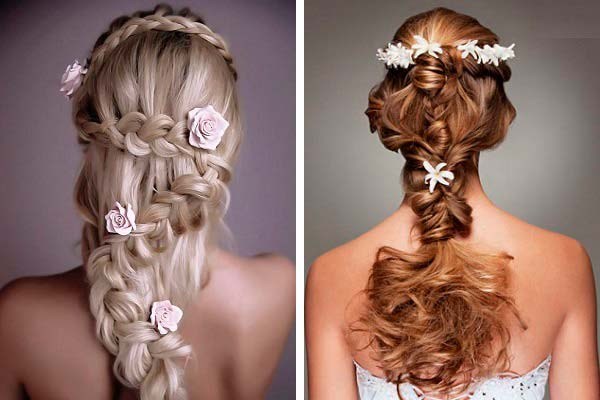 Coiffures originales avec tissage 2025-2026, photos, idées