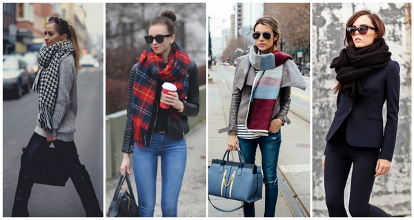 Comment porter un foulard: un look à la mode avec un foulard 2025-2026 - photo