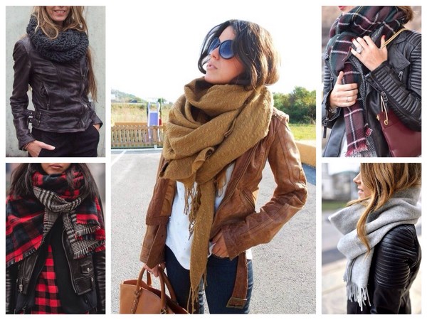 Comment porter un foulard: un look à la mode avec un foulard 2025-2026 - photo