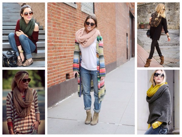 Comment porter un foulard: un look à la mode avec un foulard 2025-2026 - photo