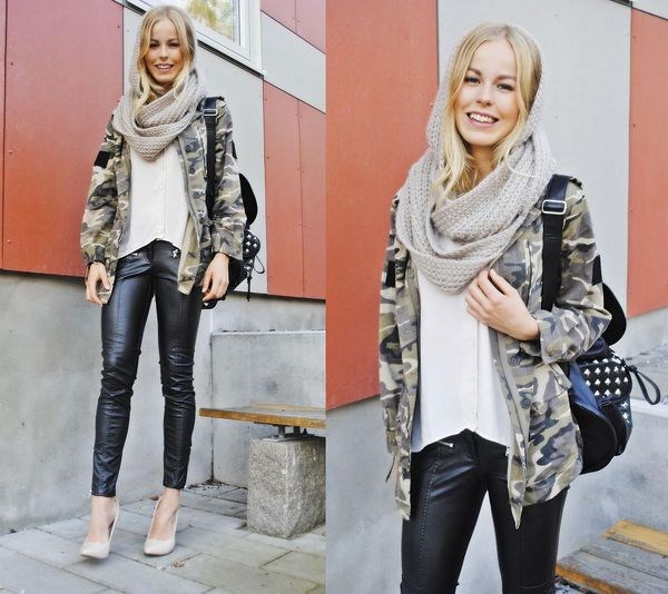 Comment porter un foulard: un look à la mode avec un foulard 2025-2026 - photo