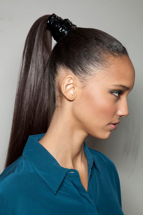 Coiffure élégante en queue de cheval: les meilleurs exemples et idées de coiffures en queue de cheval - photo