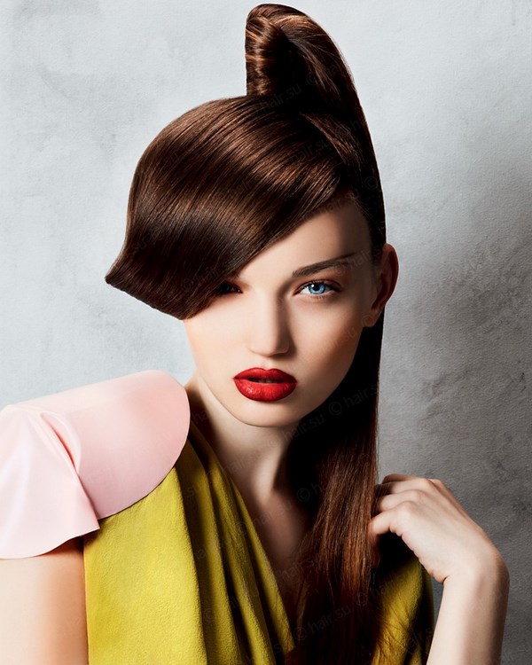 Coiffure élégante en queue de cheval: les meilleurs exemples et idées de coiffures en queue de cheval - photo