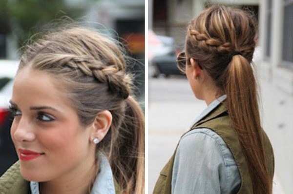 Coiffure élégante en queue de cheval: les meilleurs exemples et idées de coiffures en queue de cheval - photo