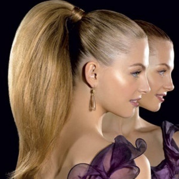 Coiffure élégante en queue de cheval: les meilleurs exemples et idées de coiffures en queue de cheval - photo