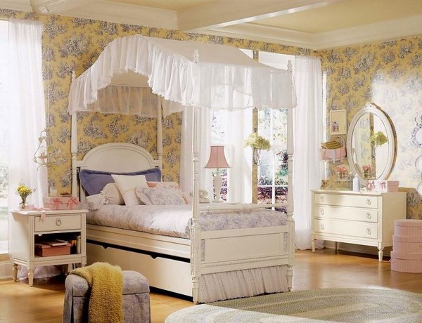 Beau et sophistiqué style shabby chic à l'intérieur: photos, idées, exemples de design