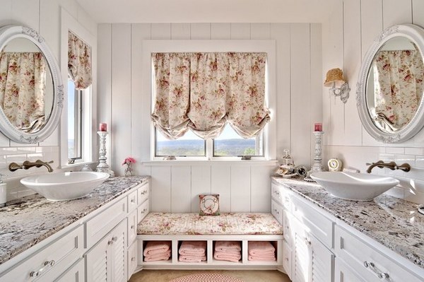 Beau et sophistiqué style shabby chic à l'intérieur: photos, idées, exemples de design