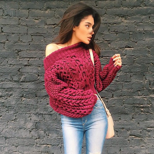 Pulls à la mode 2025-2026 pour femme: modèles et styles de pulls - photo