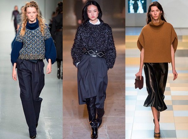 Pulls à la mode 2025-2026 pour femme: modèles et styles de pulls - photo