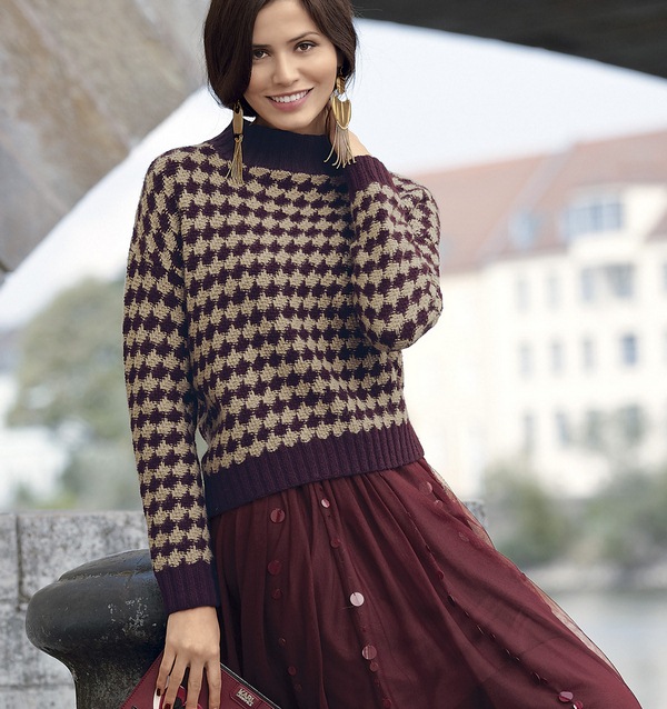 Pulls à la mode 2025-2026 pour femme: modèles et styles de pulls - photo