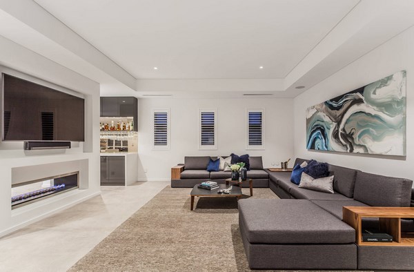 Design de salon moderne dans différents styles: idées de design de salon - photo