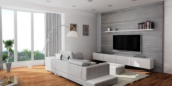 Design de salon moderne dans différents styles: idées de design de salon - photo