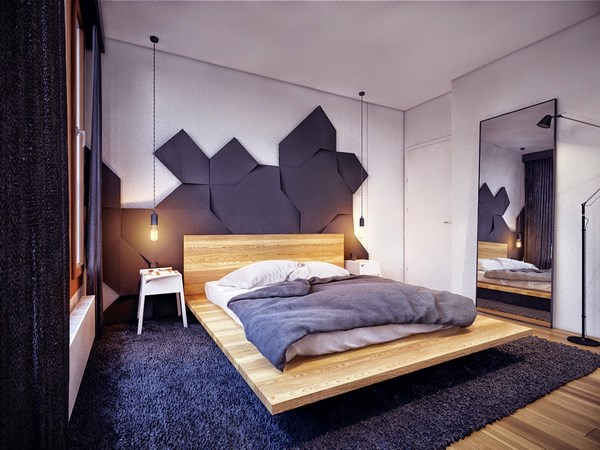 Design de chambre moderne dans différents styles: les meilleures nouveautés de design de chambre