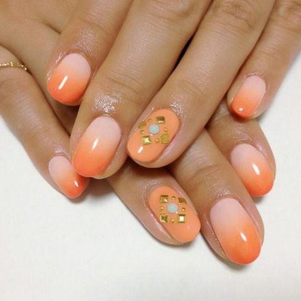 Belle manucure de pêche 2025-2026: les meilleures idées, design, nouveaux articles