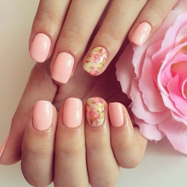 Belle manucure de pêche 2025-2026: les meilleures idées, design, nouveaux articles