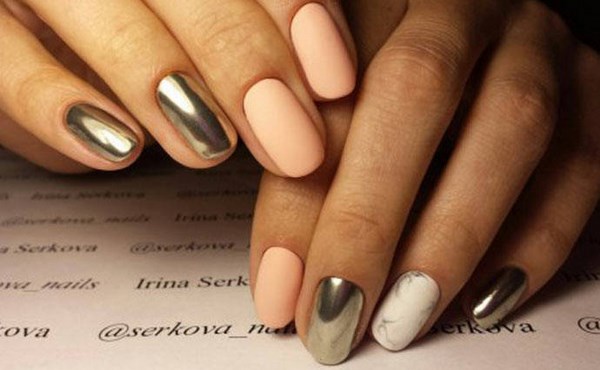 Belle manucure de pêche 2025-2026: les meilleures idées, design, nouveaux articles