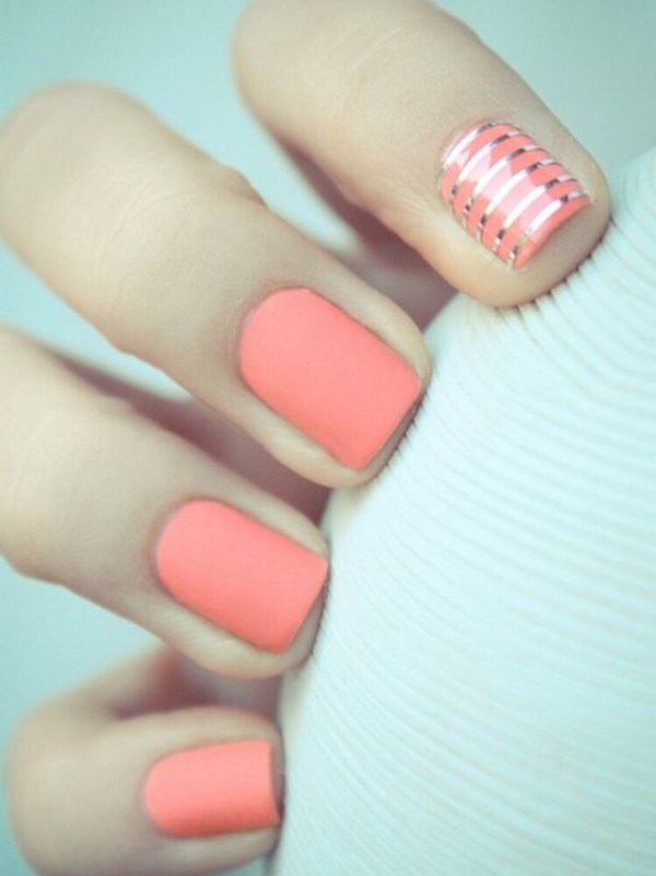 Belle manucure de pêche 2025-2026: les meilleures idées, design, nouveaux articles