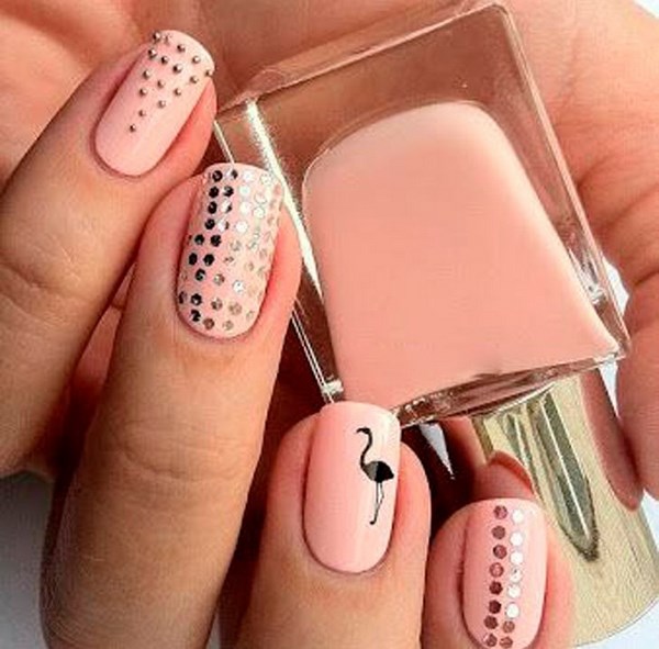 Belle manucure de pêche 2025-2026: les meilleures idées, design, nouveaux articles