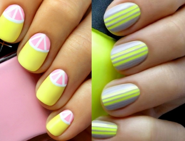 Manucure jaune originale 2025-2026 dans différents styles: nouveaux articles, idées, tendances