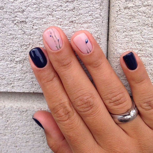 Manucure à la mode dans le style du minimalisme: les meilleures idées pour le minimalisme de manucure, tendances, photos