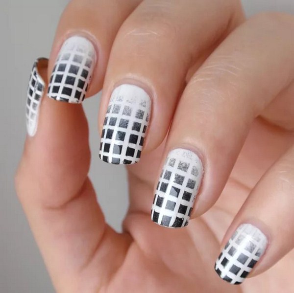 Belle manucure noir et blanc 2025-2026: les meilleures idées de conception d'ongles en noir et blanc dans différents styles