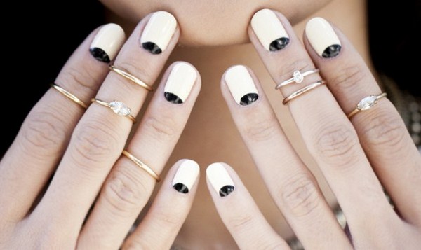 Belle manucure noir et blanc 2025-2026: les meilleures idées de conception d'ongles en noir et blanc dans différents styles