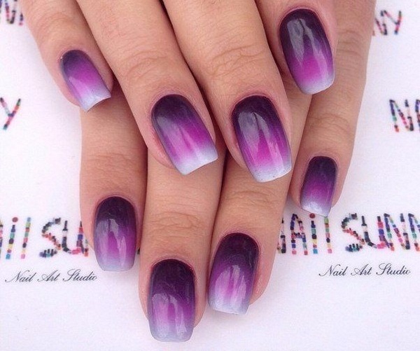 Délicieuse manucure violette 2025-2026: idées, nouveaux produits, tendances - photo