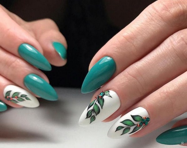 Délicieuse manucure de fleurs 2025-2026: photos, idées de manucure avec des fleurs